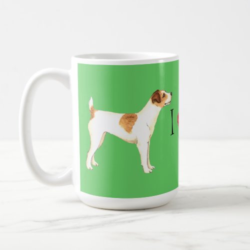 I Love my Jack Russell Terrier Coffee Mug