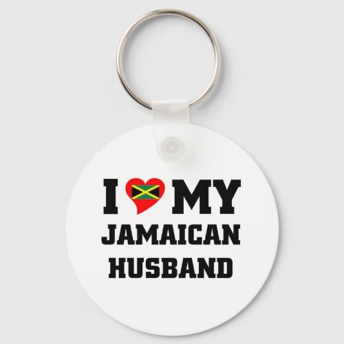 I love my Jamaican Husband Keychain