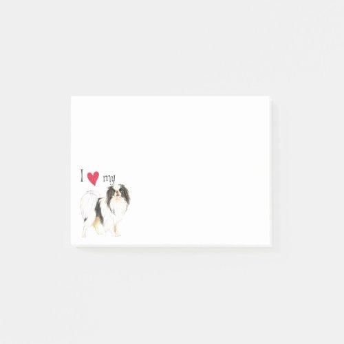 I Love my Japanese Chin Post_it Notes