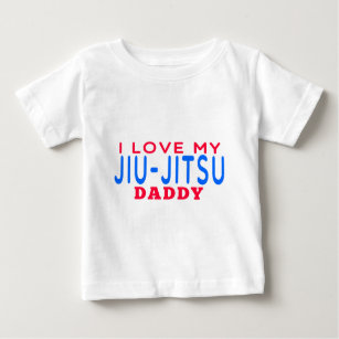 I Love My Jiu Jitsu Daddy Baby T Shirt Zazzle