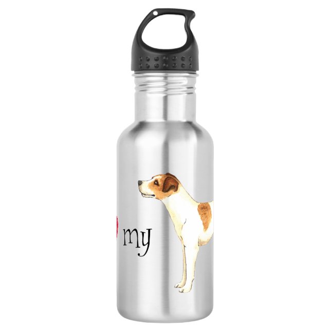 I Love my JRT Stainless Steel Water Bottle (Front)