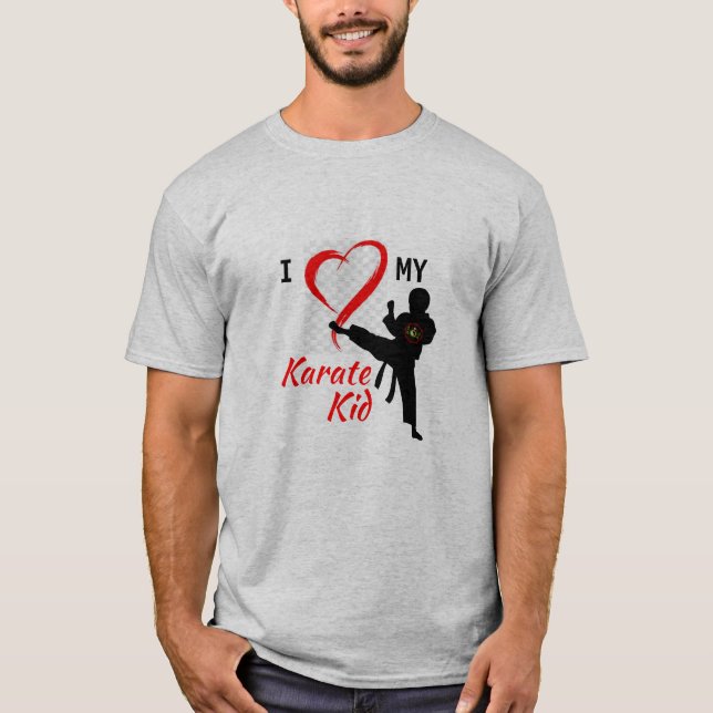 "I Love My Kajukenbo Karate Kid" Tee (Front)