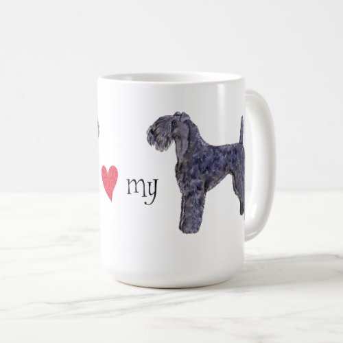 I Love my Kerry Blue Terrier Coffee Mug