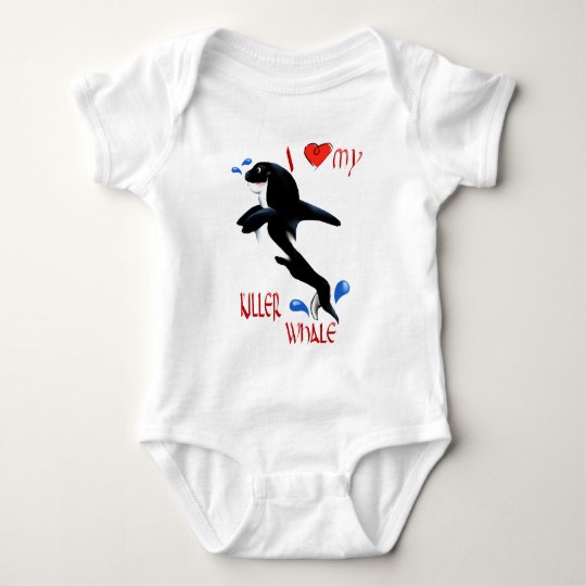 I Love My Killer Whale T-Shirt