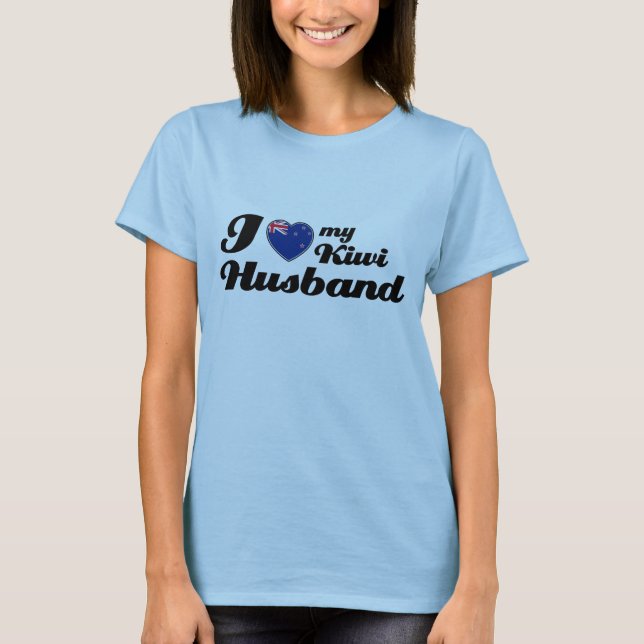 I love my Kiwi Husband T-Shirt (Front)