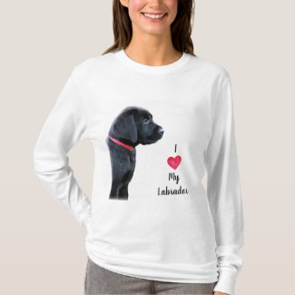 I Love my Labrador T-Shirt