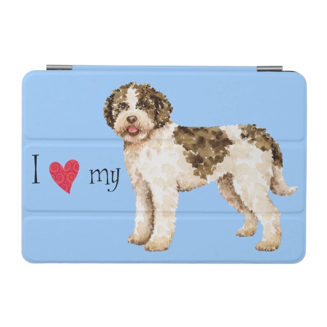 I Love my Lagotto iPad Mini Cover (Horizontal)
