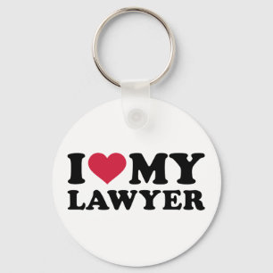 I love my Lawyer Keychain