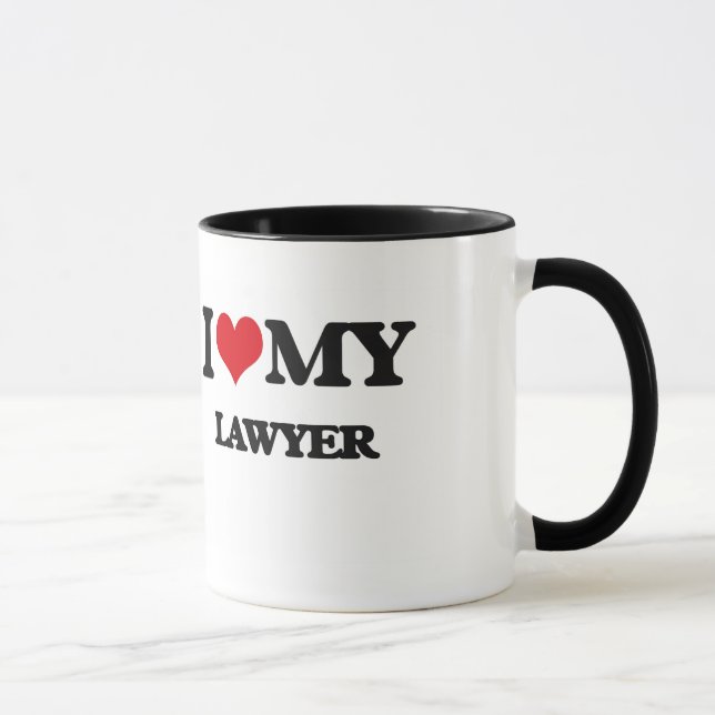 I love my Lawyer Mug (Right)