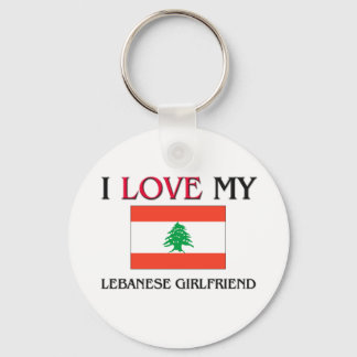 I Love My Lebanese Girlfriend Keychain