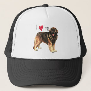 I Love my Leonberger Trucker Hat