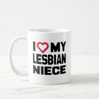 I LOVE MY LESBIAN NIECE -.png Coffee Mug