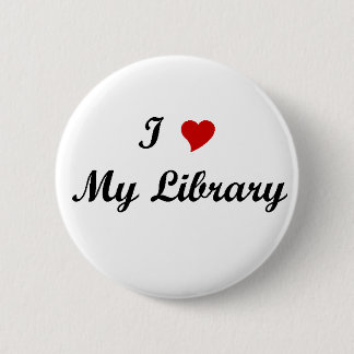 I love my library button