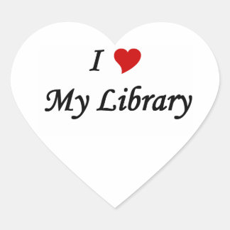 I love my Library sticker