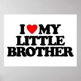 I Love My Little Brother Gifts on Zazzle