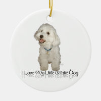I Love My Little White Dog - Havanese