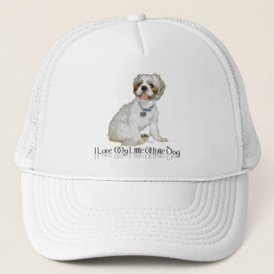 I Love My Little White Dog - Shih Tzu Trucker Hat
