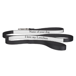 I Love My Lowchen Dog Pet Leash