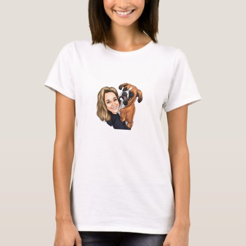  I love my loyal dog T_Shirt