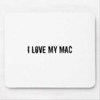 I Love My Mac-Mousepad Mouse Pad