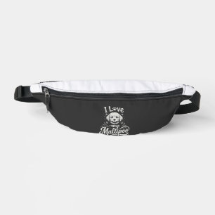 I Love My Maltipoo Dog Lover Fanny Pack
