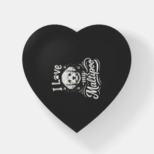 I Love My Maltipoo Dog Lover Paperweight