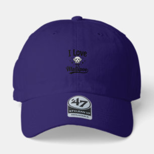 I Love My Maltipoo Vintage Engraving Dog Design_1 47 Brand Hat