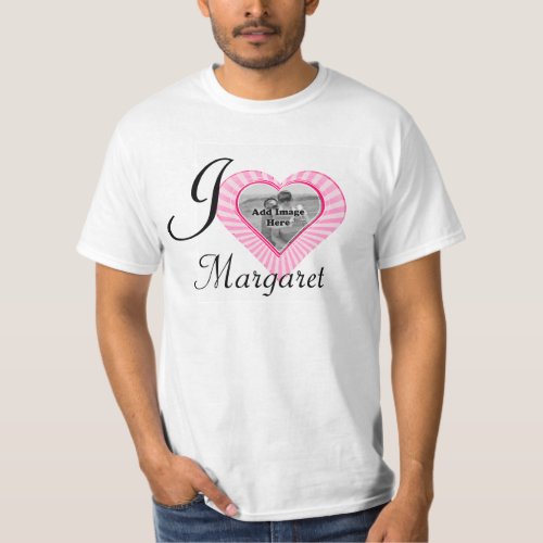 I Love My Margaret Girlfriend template photo T_Shirt