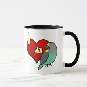 I Love my Meyers Parrot Mug