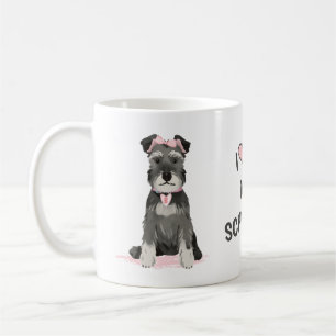 I Love My Mini Schnauzer Coffee Mug