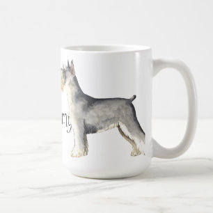 I Love my Miniature Schnauzer Coffee Mug