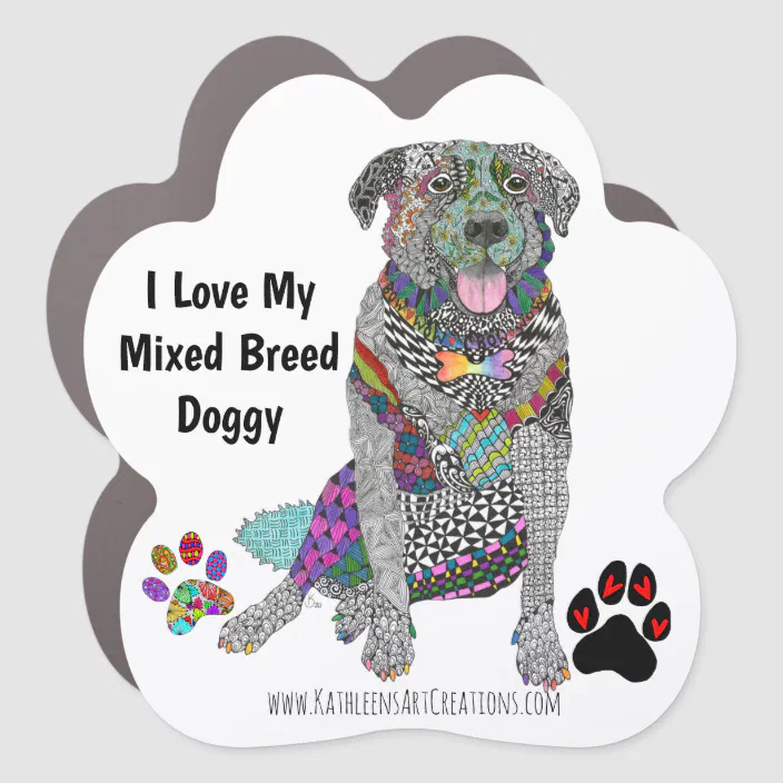Magnet Gift Card Idea Funny Dog Bloodhound House Rules Refrigerator 