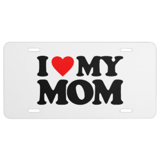 Mom License Plates | Zazzle