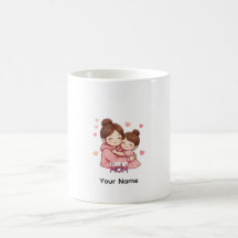 I Love My Mom Mug - Mothers Day Gift For Mom