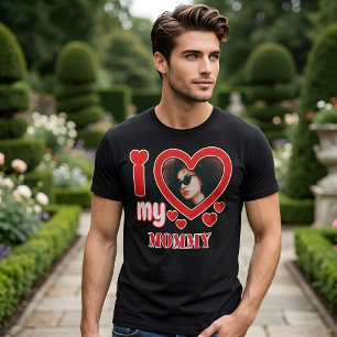 I Love My Mom Personalized T-Shirt