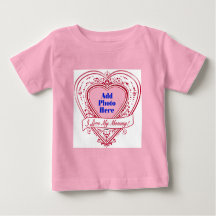 I Love My Mommy! Photo Red Hearts