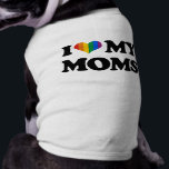 I LOVE MY MOMS TEE<br><div class="desc">Gay Humor, Lesbian Humor, and Pride Gear, GLBT/LGBT T-shirts, hoodies, bumperstickers, buttons, signs, posters, and gay pride gifts from: http://www.GLBTshirts.com</div>