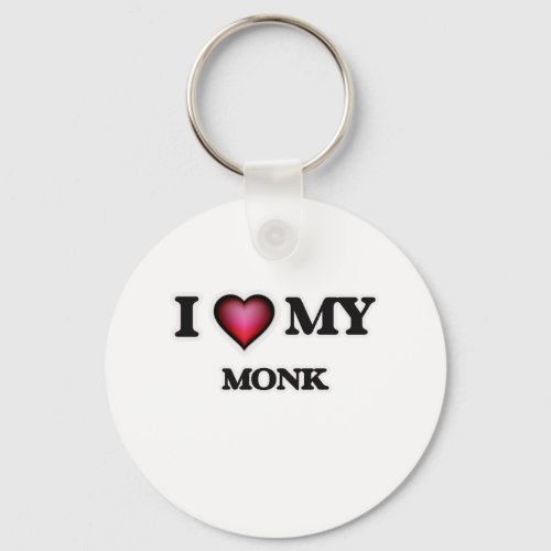 I love my Monk Keychain
