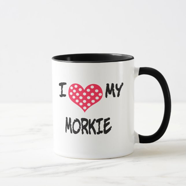 I love my Morkie Mug (Right)