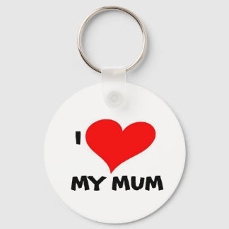 I LOVE MY MUM KEYCHAIN