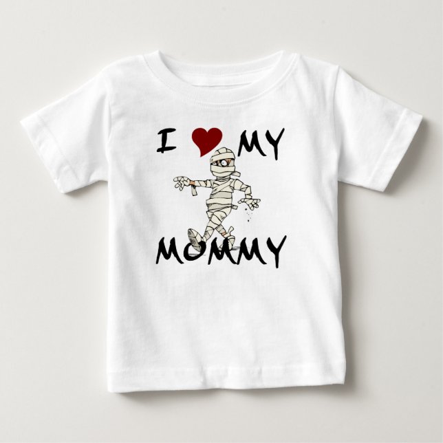 I LOVE My Mummy Long Sleeve Shirt (Front)