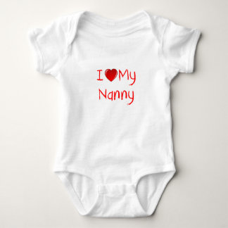I Love My Nanny Infant & Toddler T-Shirts