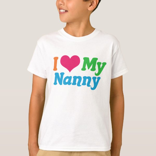 nanny tee shirts