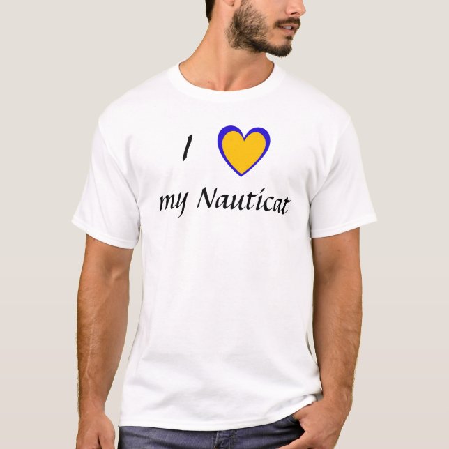 I love my Nauticat T-Shirt (Front)