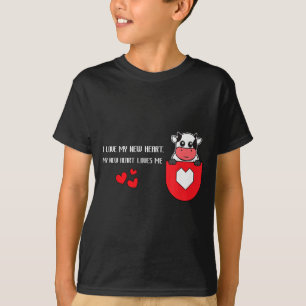 I Love My New Heart Loves Me Heart Health Cardiacs T-Shirt