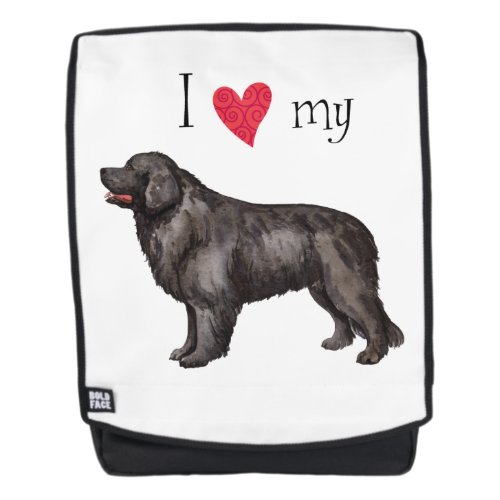 I Love my Newfoundland Backpack