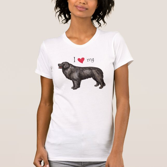 I Love my Newfoundland T-Shirt (Front)