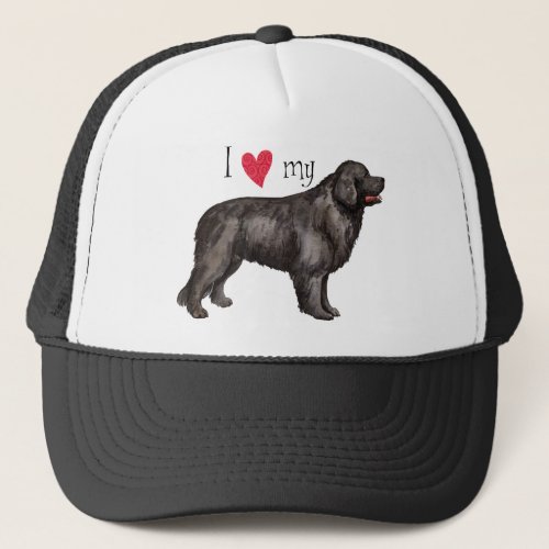 I Love my Newfoundland Trucker Hat