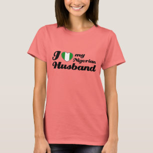 I love my Nigerian Husband t-shirt design