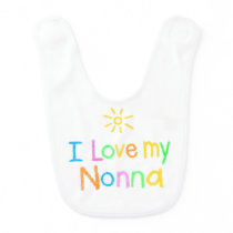 I Love My Nonna Bib I Love My Nonna Bib